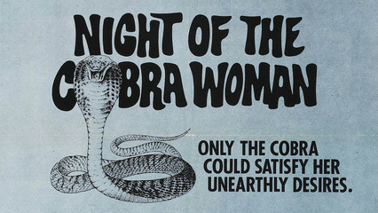 Night Of The Cobra Woman