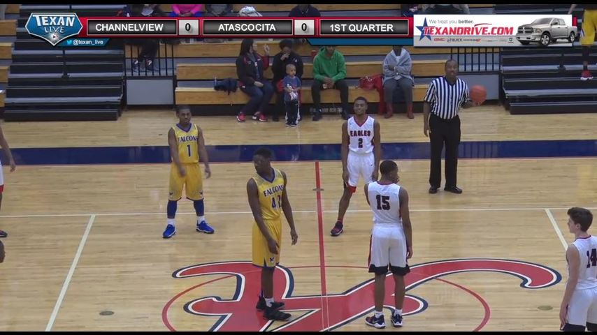 Channelview vs Atascocita 1/19/2018 Boys Varsity Basketball