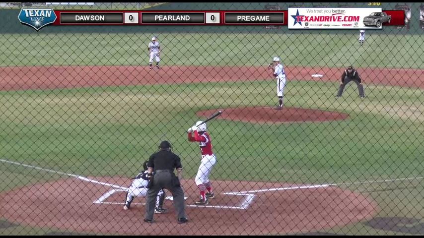 Pearland vs Dawson - Varsity Baseball 3-23-2018 7PM cst