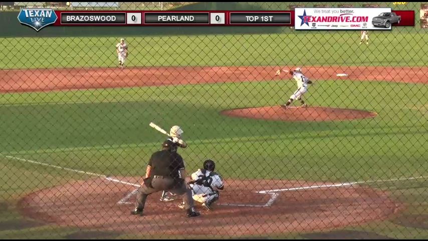 Brazoswood vs Pearland Varsity Baseball 3-29-2018 7pm cst