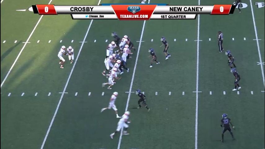 Crosby vs New Caney Football 8-31-2018 7PM cst at Texan Drive Stadium (LIVE AUDIO - video on-demand 1 hour after game)