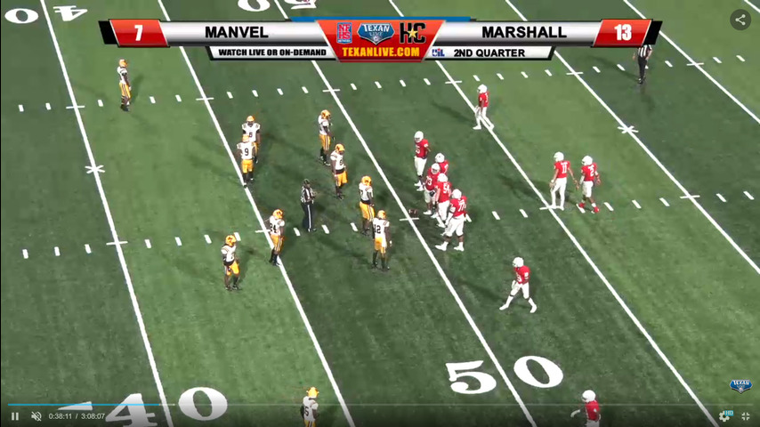 Fort Bend Marshall vs Manvel 9-21-2018 7pm (video starts 5 minutes in)