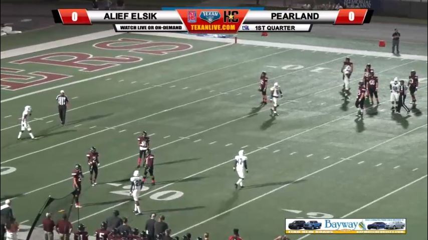 Alief Elsik vs Pearland 10-12-2018 7pm at The Rig