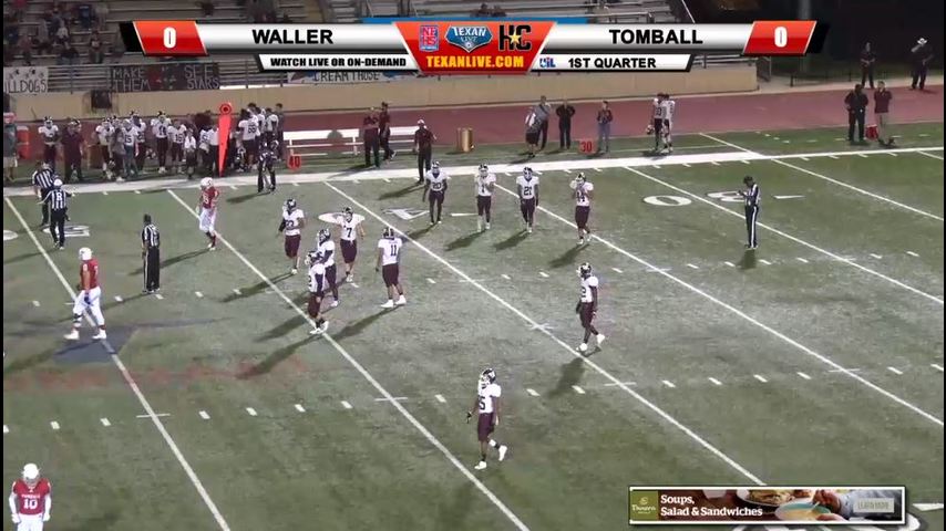 Tomball vs Waller 10-12-2018 7:30pm at Tomball Stadium