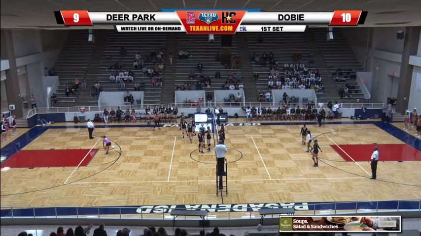 Dobie vs Deer Park bi-district Volleyball Playoffs 7pm cst 10-30-2018