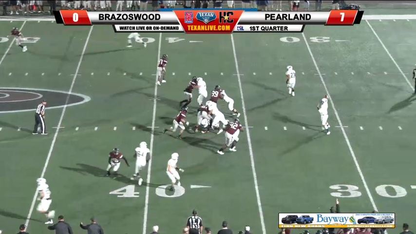 Brazoswood vs Pearland Football 11-2-2018 7pm at The Rig