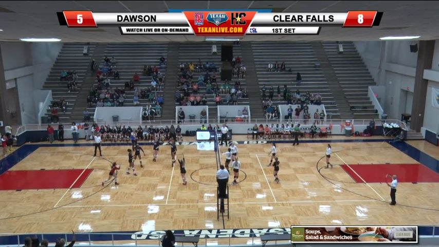 Dawson vs Clear Falls - Regional Quarter Finals Volleyball 11-5-2018 6pm cst