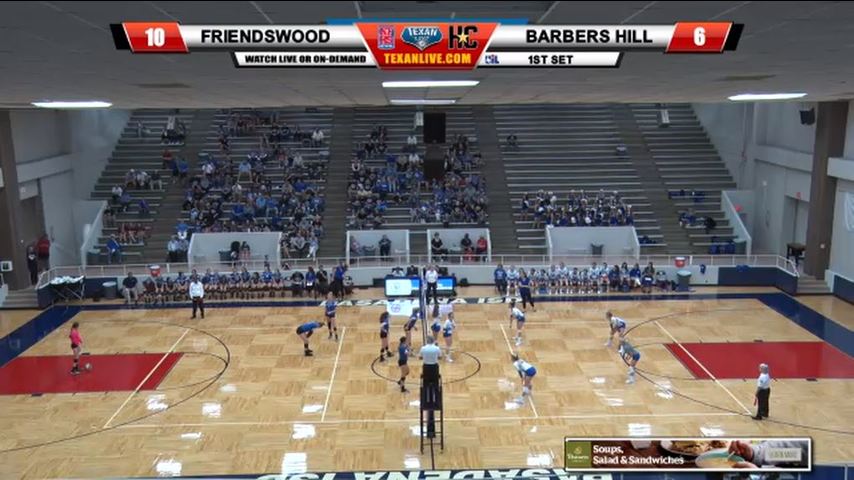 Friendswood vs Barbers Hill - Regional Quarter Finals Volleyball 11-6-2018 6pm cst