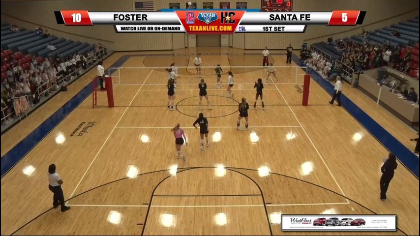 Foster vs Santa Fe - Regional Quarter Finals Volleyball 11-6-2018 7pm cst