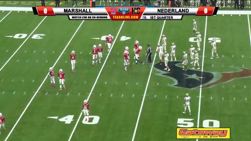 Marshall (9-2) vs. Nederland (10-1) Area Round Playoffs - 4:00 p.m. 11-23-2018.at Houston’s NRG Stadium