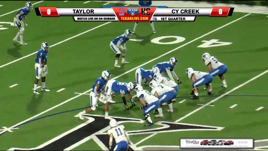 Cypress Creek vs. Katy Taylor (6-5) Area Round Playoffs 11-23-2018 Legacy 7pm