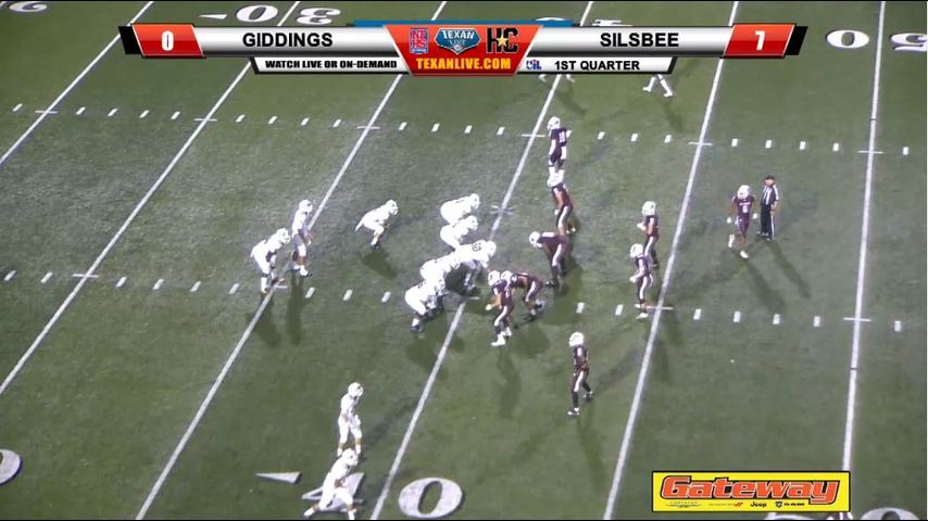 Silsbee (8-4) vs. Giddings (11-1) 7:30 p.m. 11-30-2018 at Texan Drive Stadium