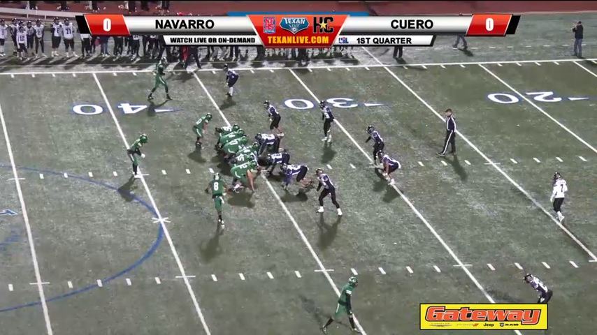 Cuero vs. Geronimo Navarro - UIL Texas Football Quarterfinals 12-8-2018 - 6 PM at Comalander Stadium