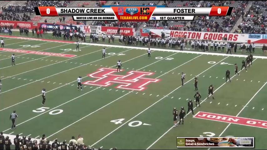 Alvin Shadow Creek vs. Richmond Foster - UIL Texas Football Quarterfinals 12-8-2018 - 2 PM cst at TDECU