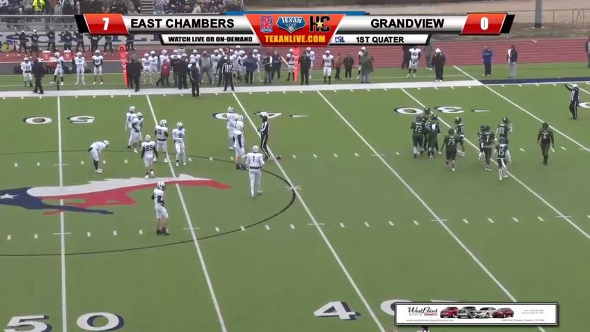 East Chambers vs. Grandview - UIL Texas Football Quarterfinals 12-8-2018 - 2:30 PM cst at Madisonville’s Mustang Stadium