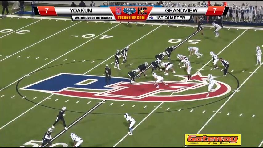 Grandview vs. Yoakum - UIL Texas Football Semifinals 12/14/2018 7PM cst Pflugerville's The Pfield