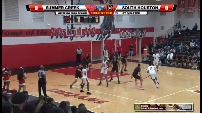 Summer Creek vs South Houston – Boys Varsity Basketball – 2/5/19 – 7PM