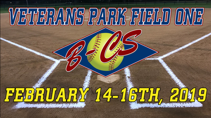 Veterans Park Field 1 - Bryan College Station 2019 Softball Tournament - Day One