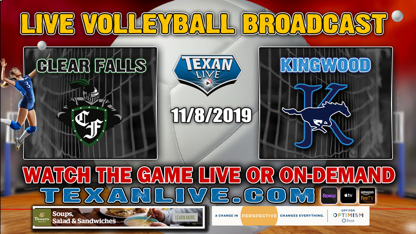Clear Falls vs Kingwood - 6 PM - 11/8/2019 - Phillips Field House - Volleyball- Area Round Playoffs