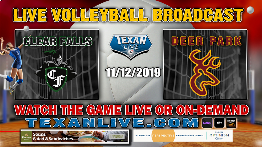 Deer Park vs Clear Falls - 6:00 PM - 11/12/2019 - Bill Neal Center - Volleyball- Regional Quarter Finals