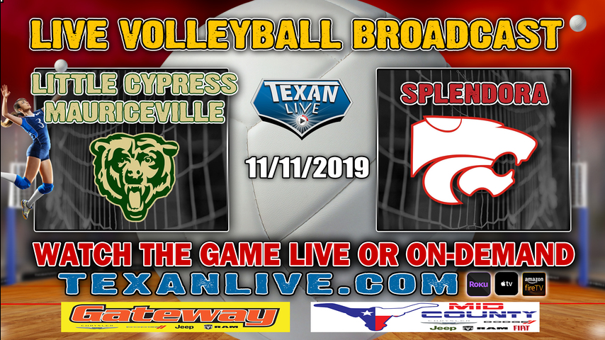 Little Cypress Mauriceville vs Splendora - 6PM - 11/11/2019 - Barbers Hill HS - Volleyball- Regional Quarter Finals