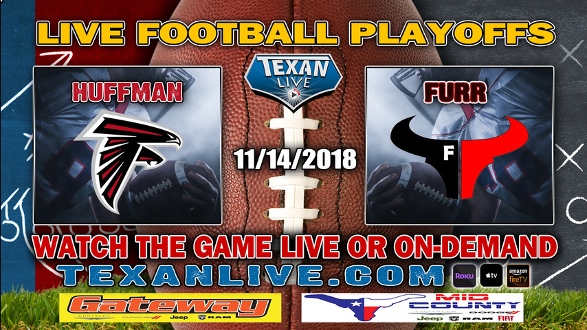 Huffman Hargrave vs Houston Furr – 7:00 PM – 11/14/2019 – Falcon Stadium – Bi-District Round – Football Playoffs