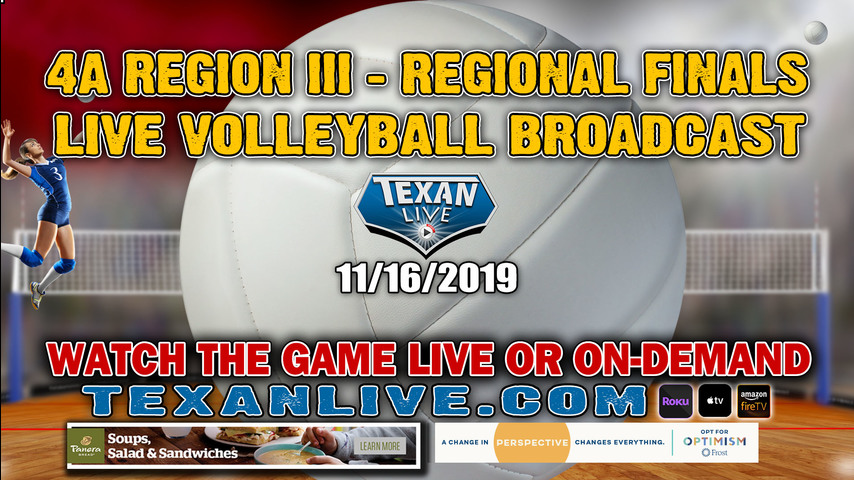  Carthage vs Midlothian Heritage - 4A Region III - Volleyball Regional Finals - 2PM - 11/16/2019 - Bryan High School - Volleyball
